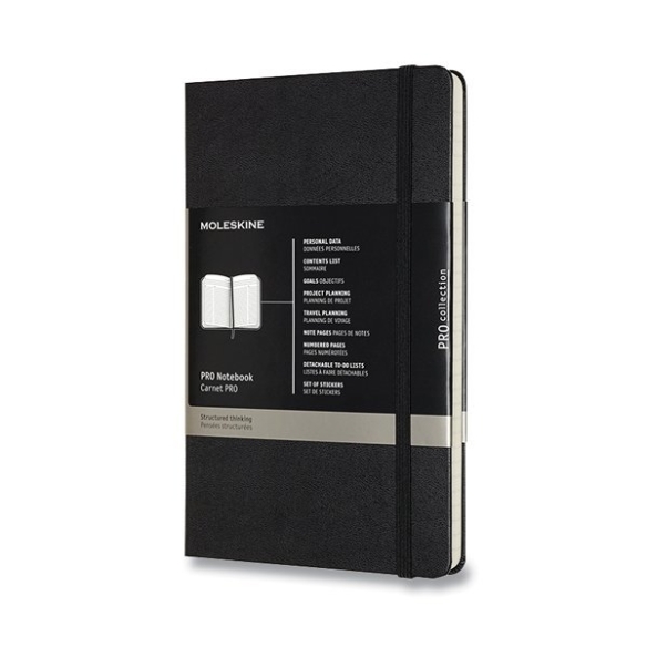 Pro Zápisník L tvrdý čierny MOLESKINE - 1