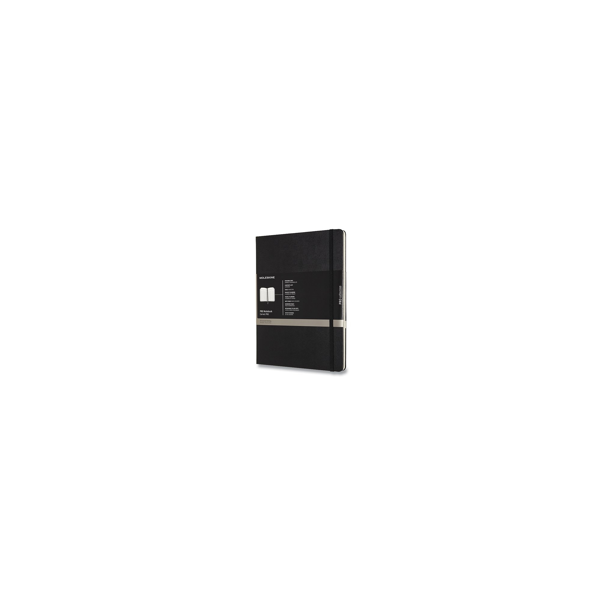 Moleskine - Pro Notebook Xl Hard Cover Negru