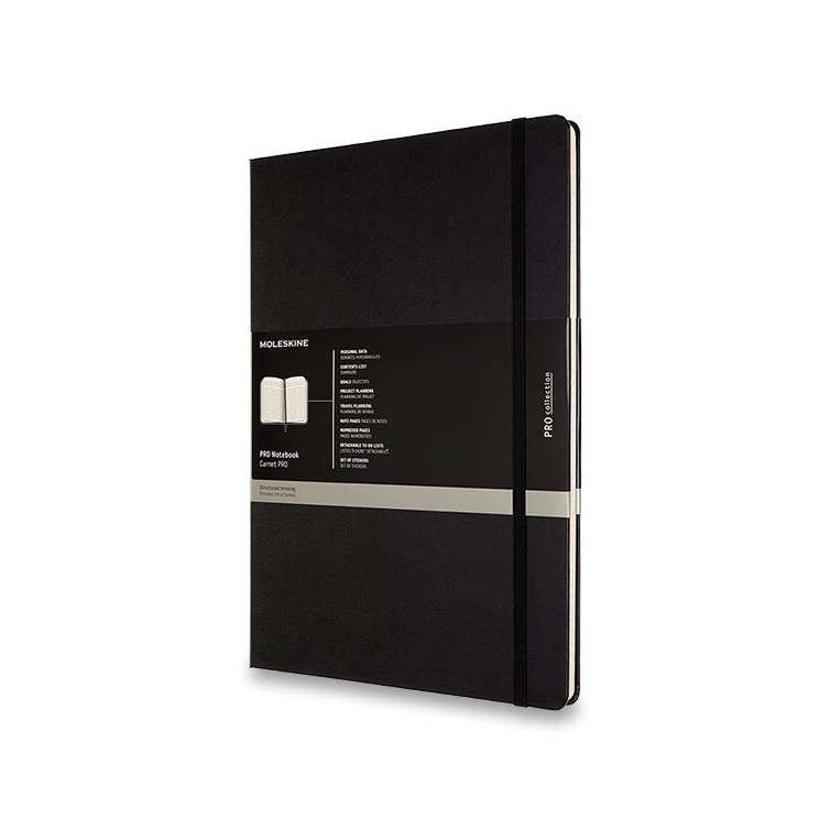Pro Zápisník A4 tvrdý čierny MOLESKINE - 1