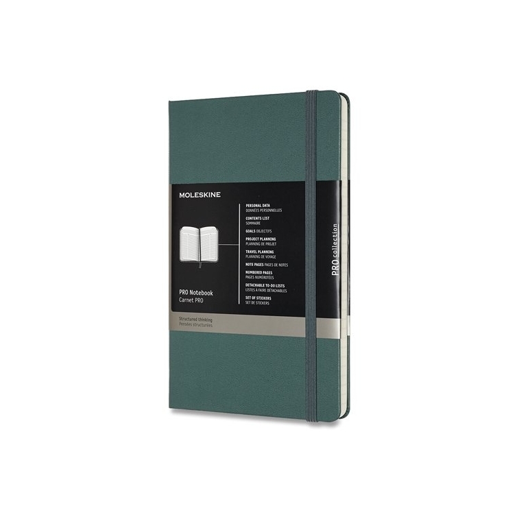 Pro Zápisník L tvrdý zelený MOLESKINE - 1