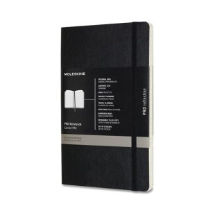 Pro Notebook L soft cover black MOLESKINE - 1