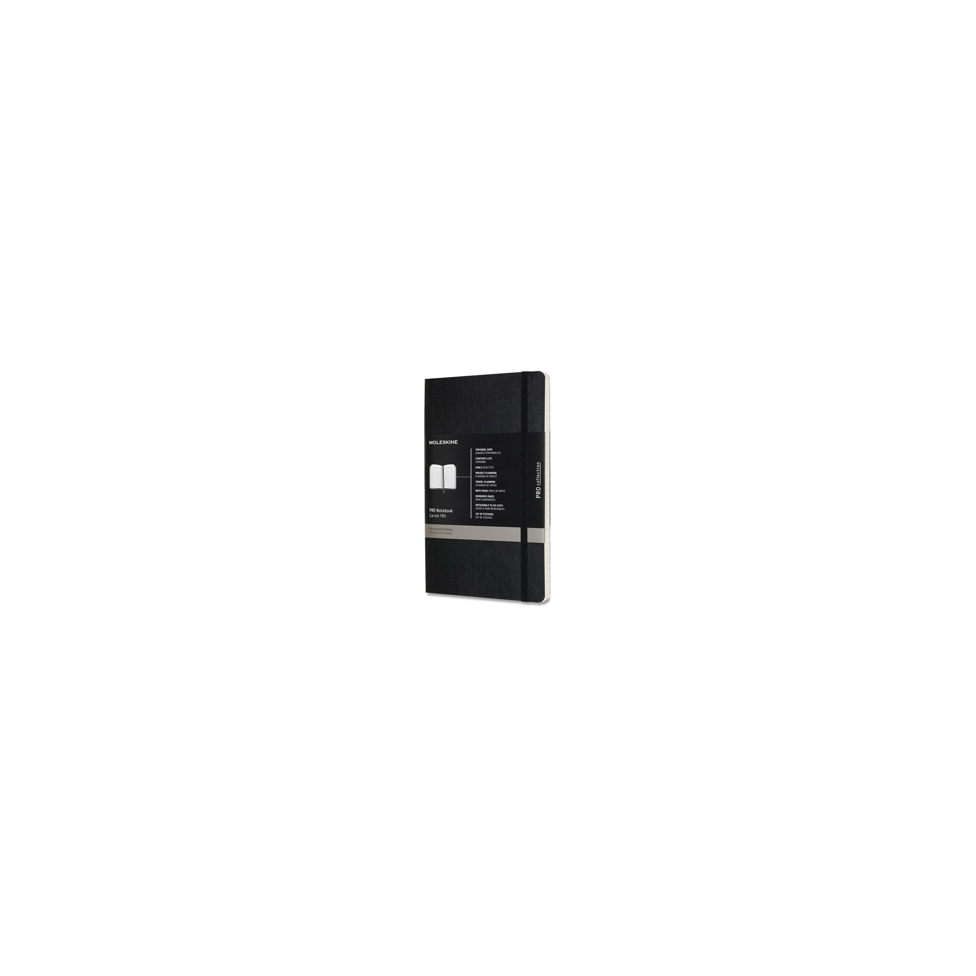 Moleskine - Pro Notebook L Soft Black