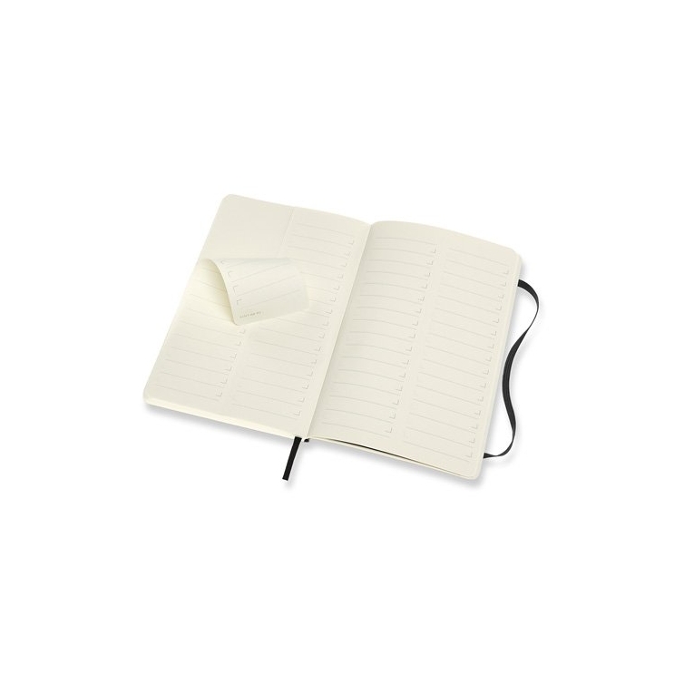 Pro Zápisník L mäkký čierny MOLESKINE - 4