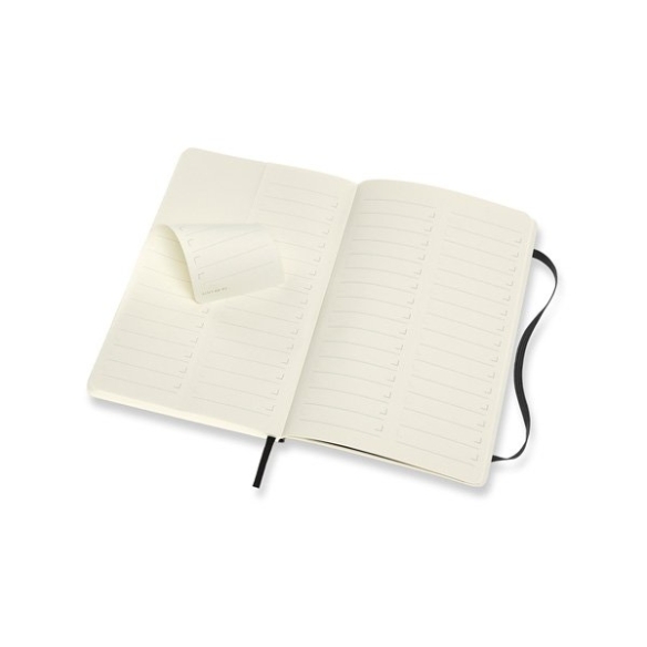 Pro Zápisník L mäkký čierny MOLESKINE - 4