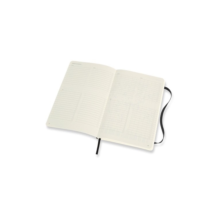 Pro Zápisník L mäkký čierny MOLESKINE - 5