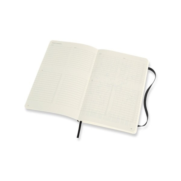 Pro Zápisník L mäkký čierny MOLESKINE - 5