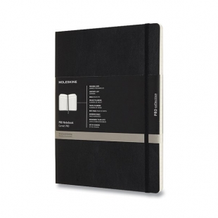 Pro Zápisník XL měkký černý MOLESKINE - 1