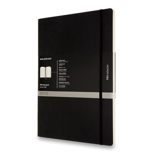 Pro Zápisník A4 měkký černý MOLESKINE - 1