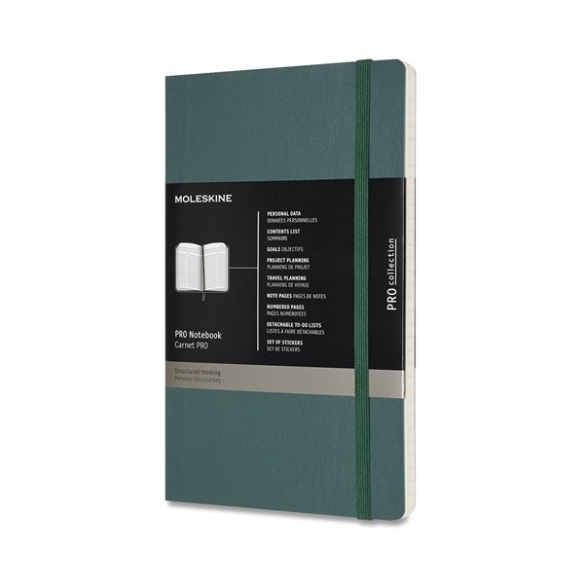 Pro Zápisník L mäkký zelený MOLESKINE - 1