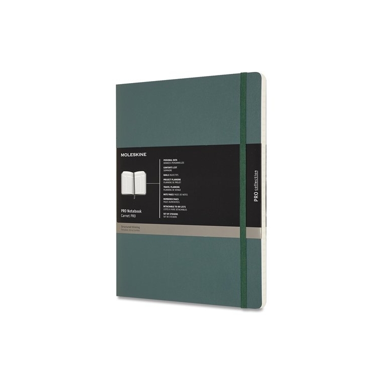Pro Zápisník XL mäkký zelený MOLESKINE - 1