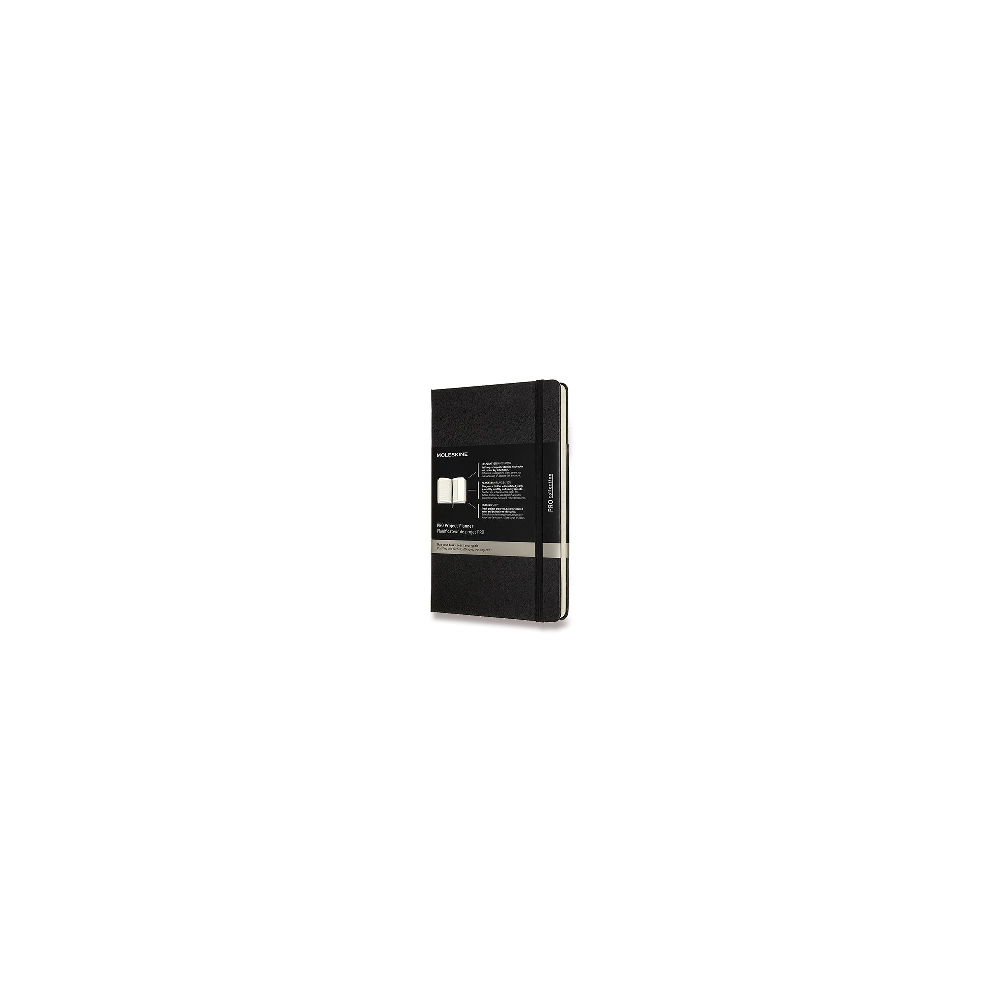 Moleskine - Pro Project Planner Notebook L Hard Black