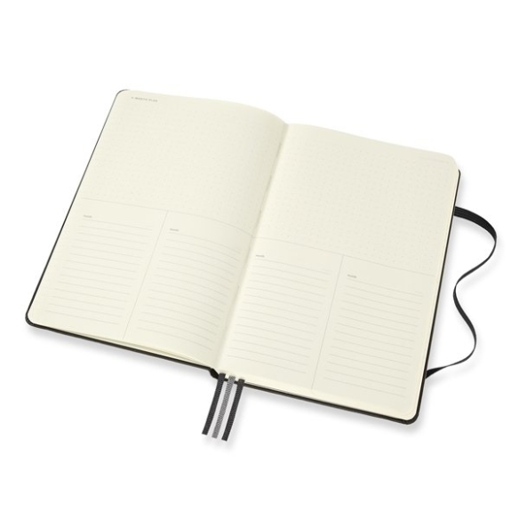 Pro Project Planner Zápisník L tvrdý čierny MOLESKINE - 3