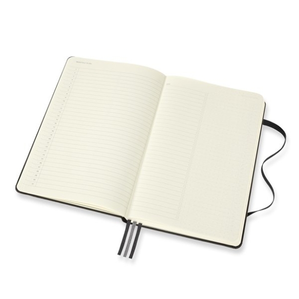 Pro Project Planner Zápisník L tvrdý čierny MOLESKINE - 4