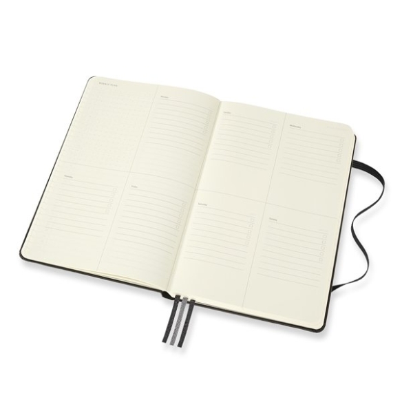 Pro Project Planner Notebook L hard cover black MOLESKINE - 7