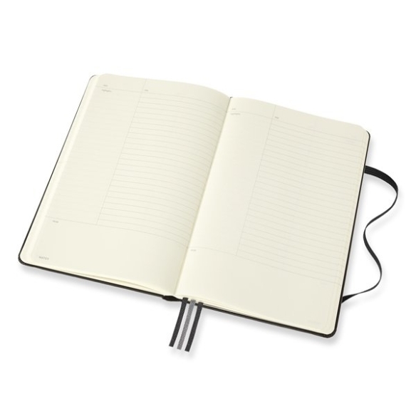 Pro Project Planner Notizbuch L Hardcover schwarz MOLESKINE - 9