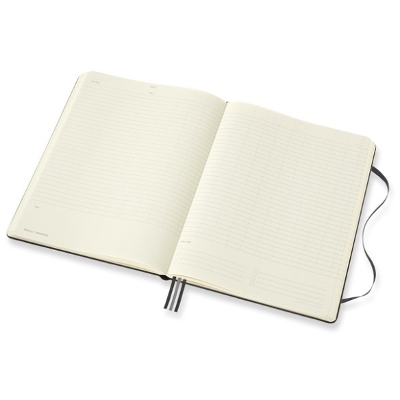 Pro Project Planner Zápisník XL tvrdý čierny MOLESKINE - 3