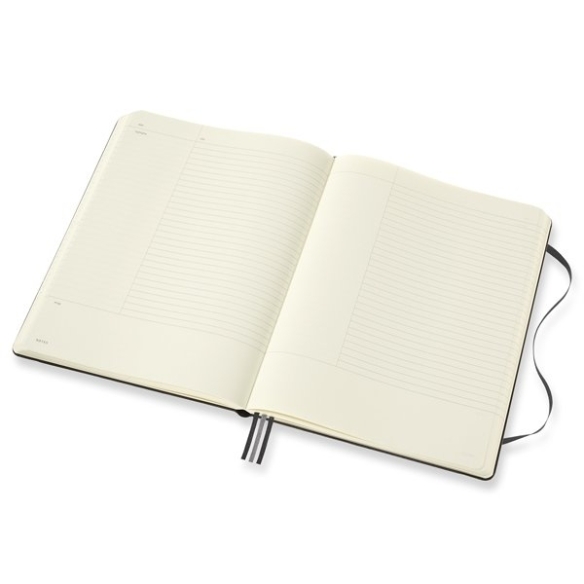 Pro Project Planner Zápisník XL tvrdý čierny MOLESKINE - 9