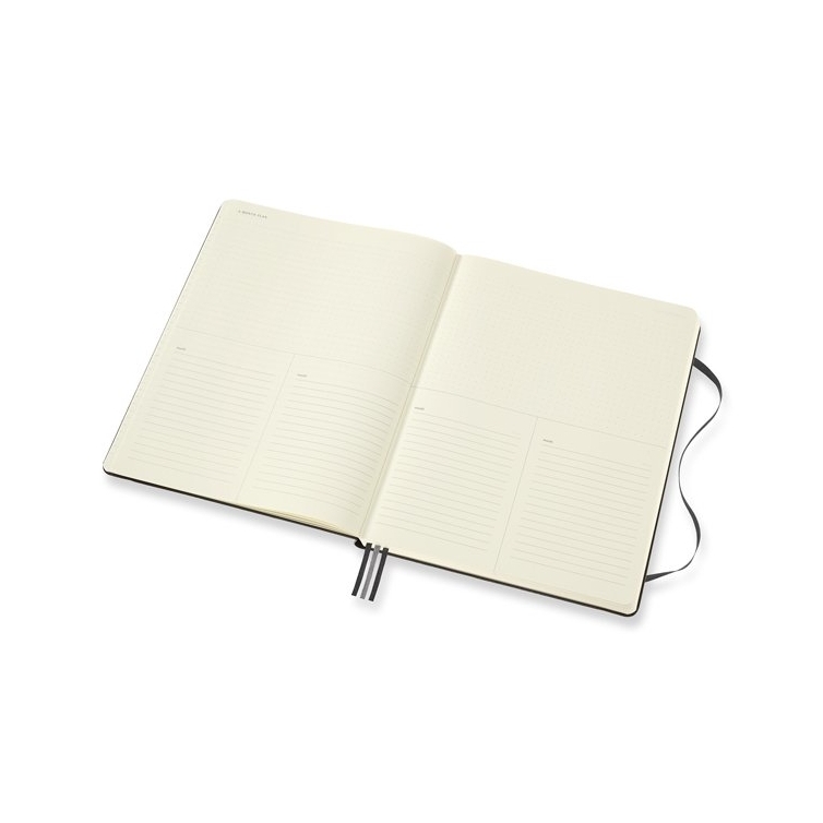 Pro Project Planner Notebook XL hard cover black MOLESKINE - 10