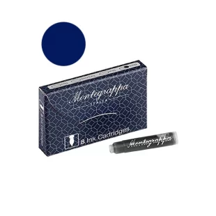 Fountain Pen blue cartridges 8 pcs MONTEGRAPPA - 1