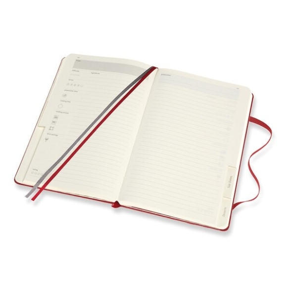 Passion Recipe Journal L red MOLESKINE - 3