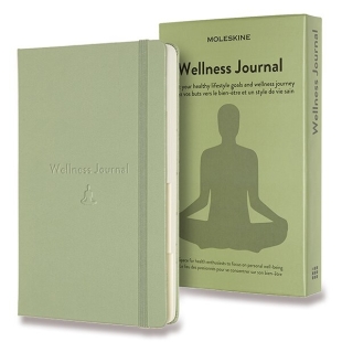 Passion Wellness Organiseur Zápisník L zelený MOLESKINE - 1