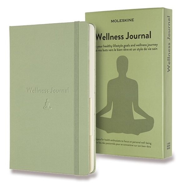 Passion Wellness Organiseur Zápisník L zelený MOLESKINE - 1