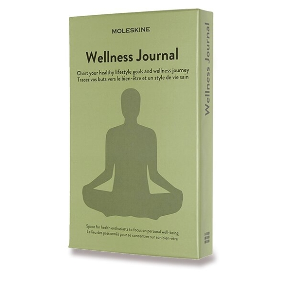 Passion Wellness Journal Zápisník L zelený MOLESKINE - 2