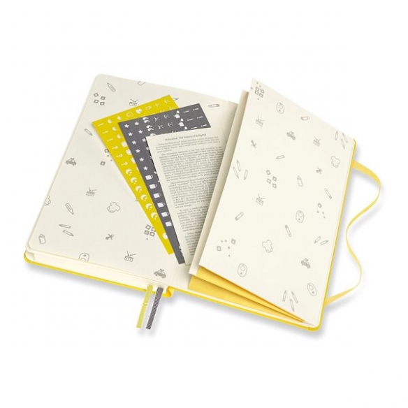 Passion Baby Journal Notebook L yellow MOLESKINE - 6