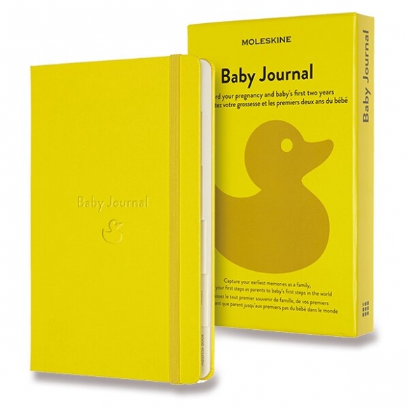 Passion Baby Journal Notebook L yellow MOLESKINE - 1