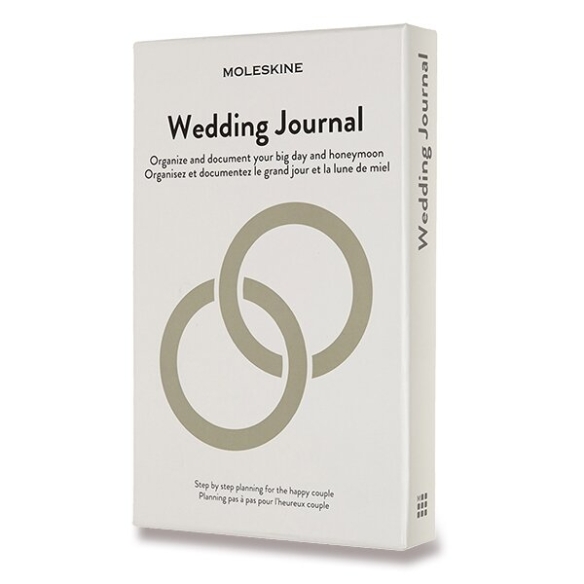 Passion Wedding Journal Zápisník L biely MOLESKINE - 2