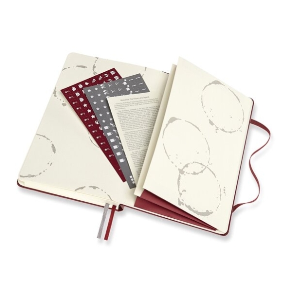 Passion Wine Journal Zápisník L červený MOLESKINE - 6
