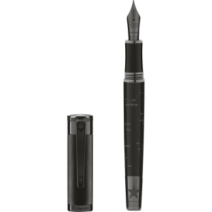 Icons David Bowie Blackstar Plniace pero čierne MONTEGRAPPA - 1