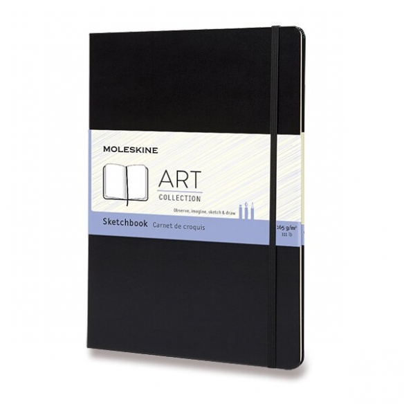 Art Sketchbook A4 Hardcover schwarz MOLESKINE - 1