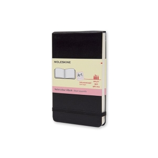 Art Sketchbook Watercolor Album S schwarz MOLESKINE - 1