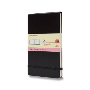 Art Sketchbook Watercolor Album L schwarz MOLESKINE - 1