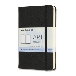Art Skicár Watercolour S čierny MOLESKINE - 1
