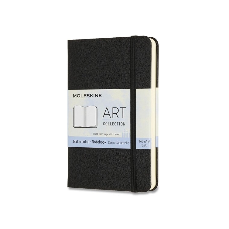 Art Skicár Watercolour S čierny MOLESKINE - 1