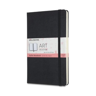 Art Bullet Zápisník L bodkovaný čierny MOLESKINE - 1
