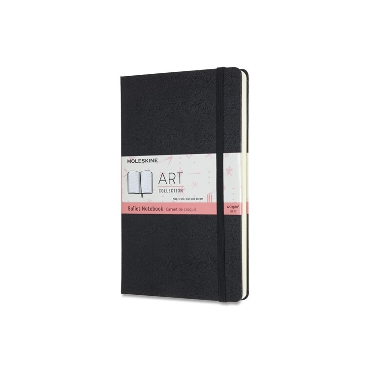 Art Bullet Zápisník L bodkovaný čierny MOLESKINE - 1