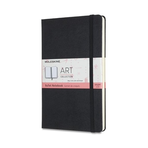 Art Bullet Notebook L dotted black MOLESKINE - 1