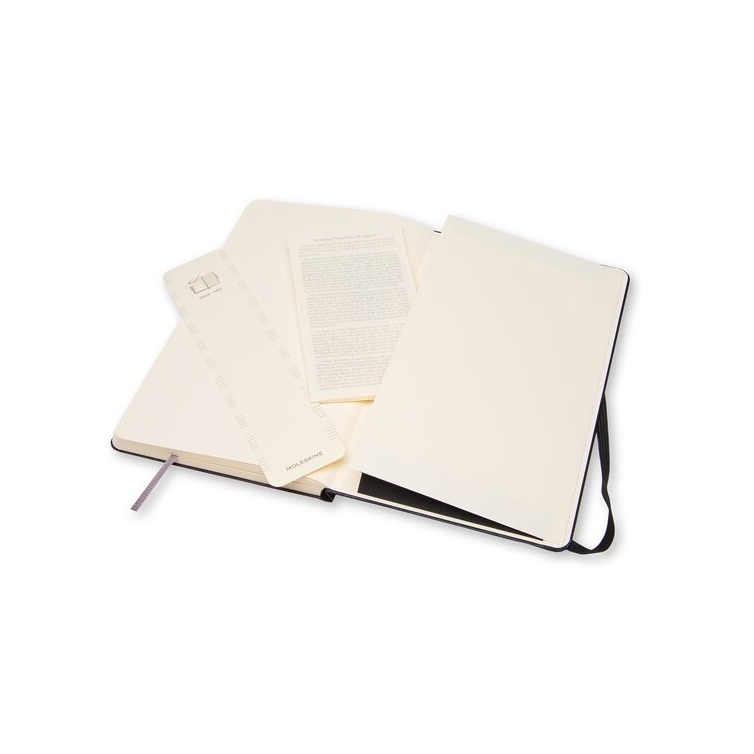 Art Hudobný zošit L čierny MOLESKINE - 4