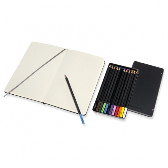 Art Sketching Set Sketchbook and watercolour pencils MOLESKINE - 2