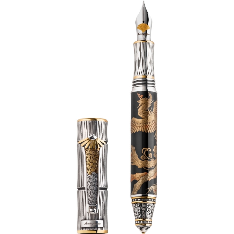 Kitcho Phoenix Fountain pen black MONTEGRAPPA - 1