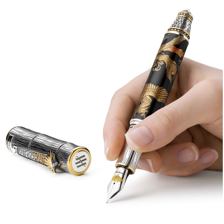 Kitcho Phoenix Plniace pero čierne MONTEGRAPPA - 4