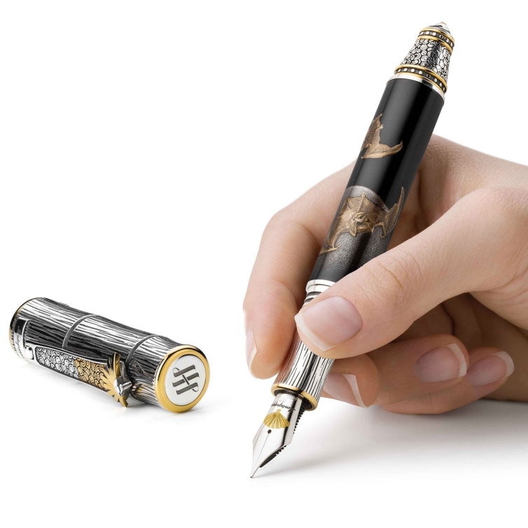 Kitcho Bat Fountain pen black MONTEGRAPPA - 4