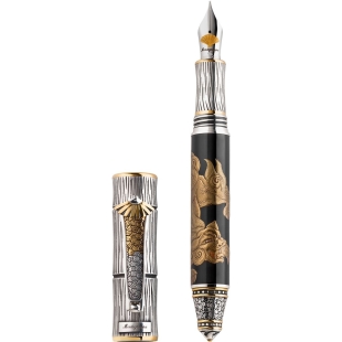 Kitcho Lion Fountain pen black MONTEGRAPPA - 1