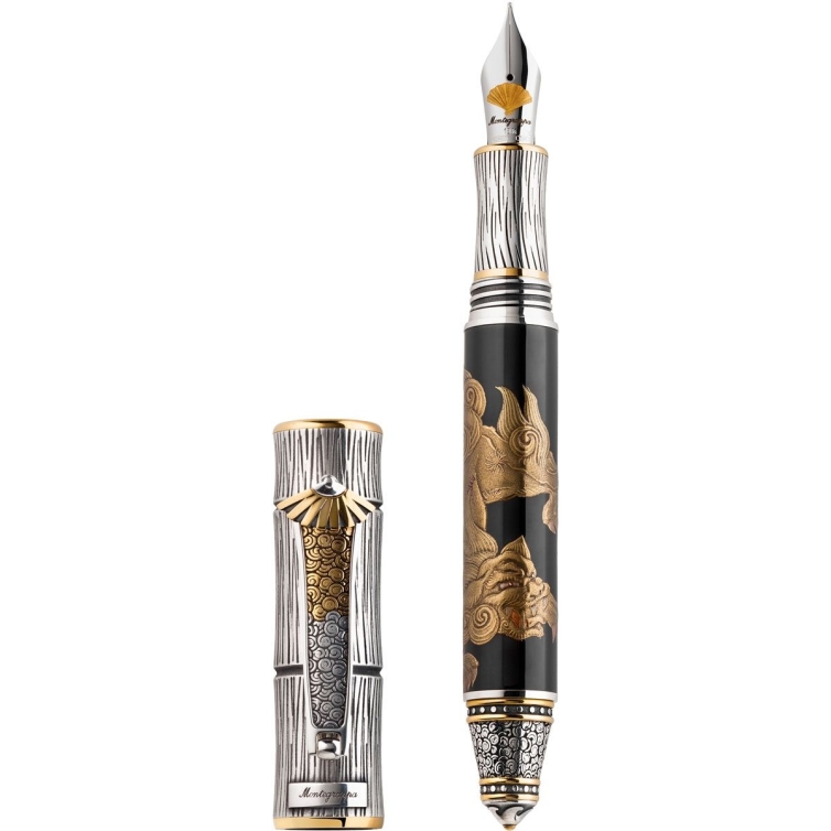 Kitcho Lion Plniace pero čierne MONTEGRAPPA - 1