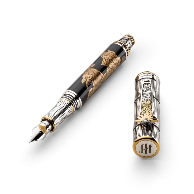 Kitcho Lion Plnicí pero černé MONTEGRAPPA - 6