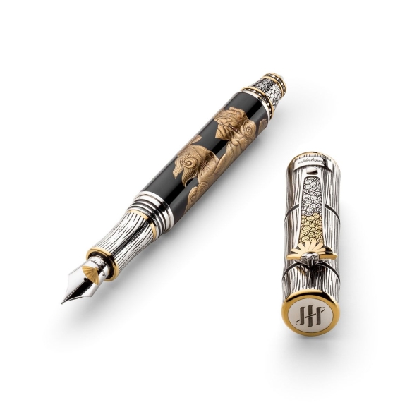 Kitcho Lion Plniace pero čierne MONTEGRAPPA - 6