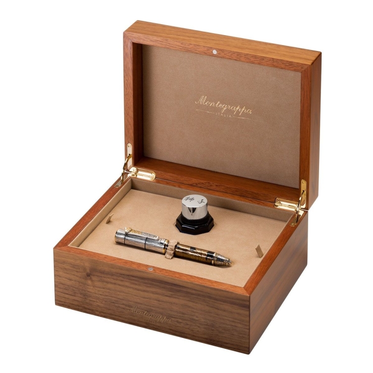 Kitcho Lion Fountain pen black MONTEGRAPPA - 7